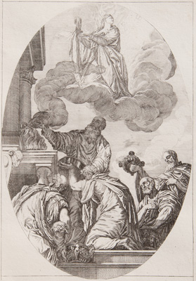 veronese etching from 1682 Religion and Faith